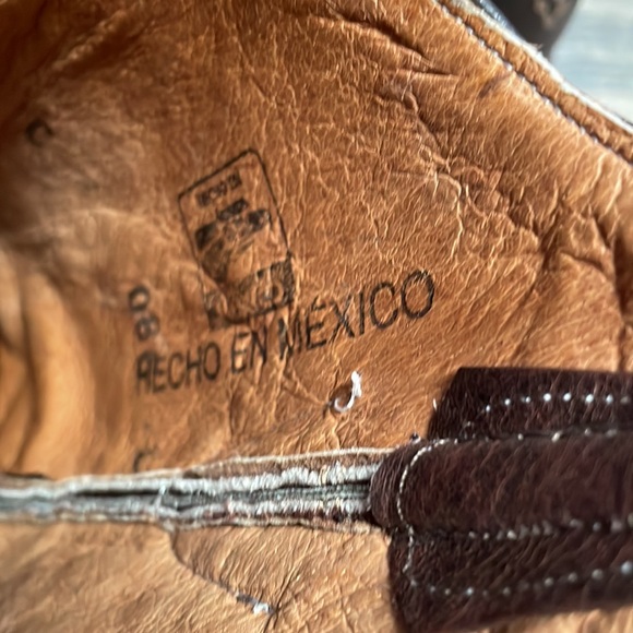 Cowtown Flower Stiching Boots - Picture 6 of 7